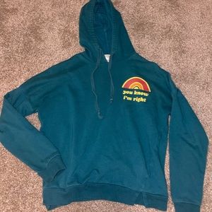 “You Know I’m Right” sweatshirt